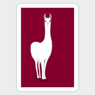 STANDING LLAMA #3 Sticker